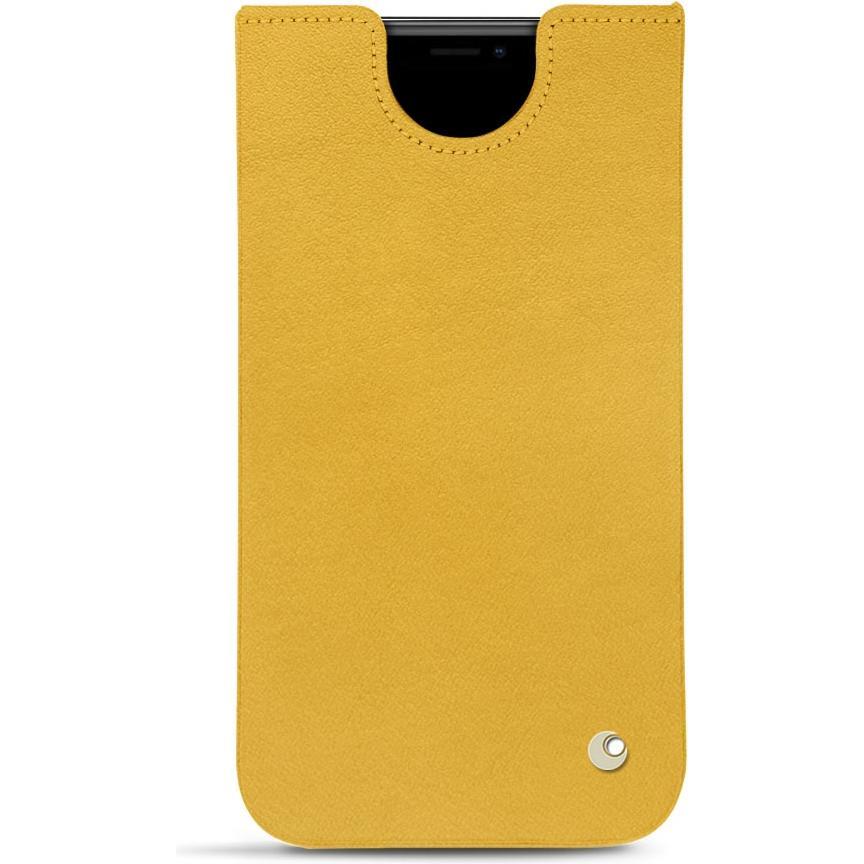 Thumbnail - Noreve Lederschutzhülle (Apple iPhone 11 Pro Max), Smartphone Hülle, Orange