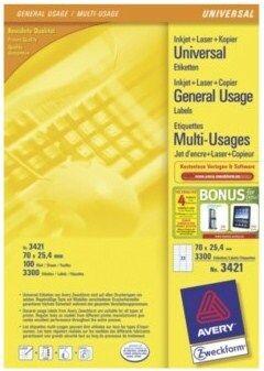 Produktbild Avery Universal-Etiketten