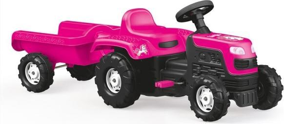 Siva Children's pedal tractor with trailer