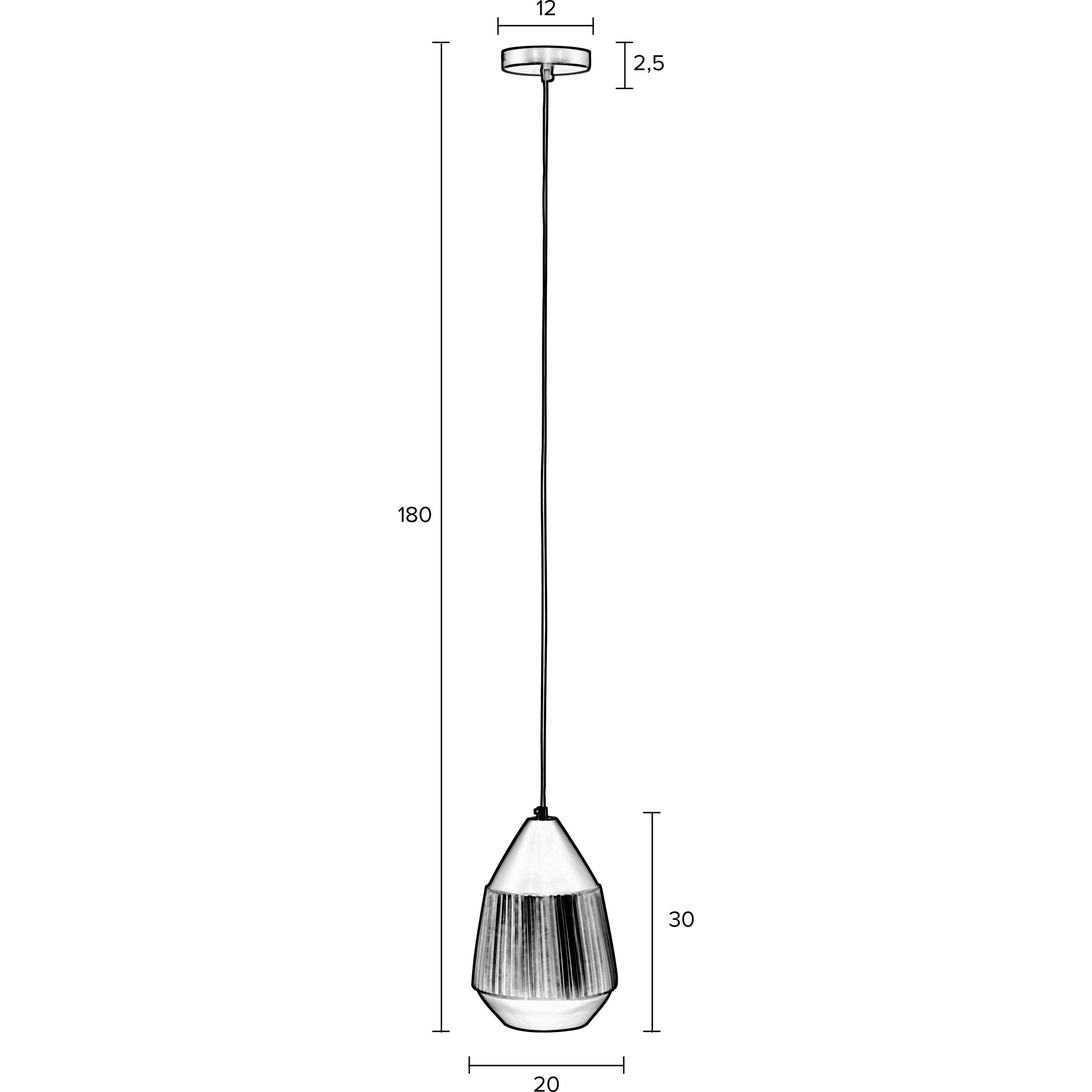 Thumbnail - White Label Living, Pendelleuchte, Lamp (E27)