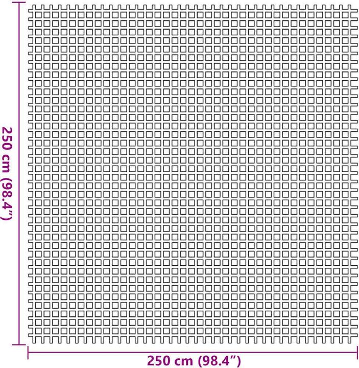 Actual product image VidaXL Zeltteppich