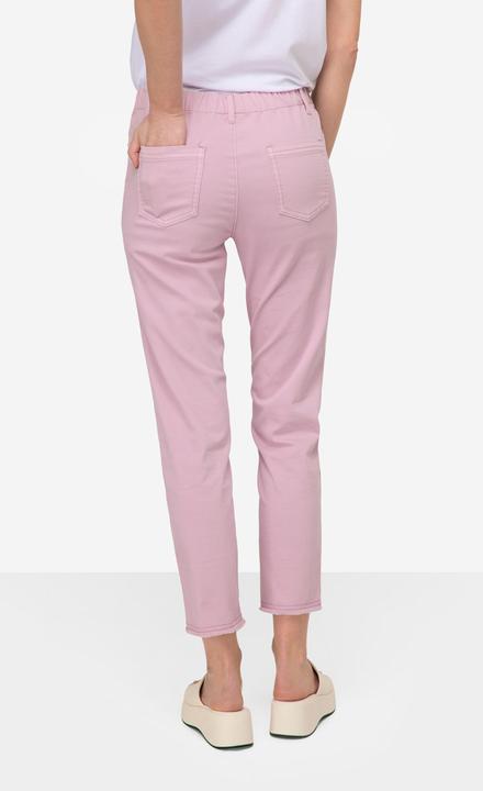 Produktbild Laurasøn 7/8-Slimhose, schmale Passform, 4-Pocket, Fransensaum, mit recyceltem Polyester (42)