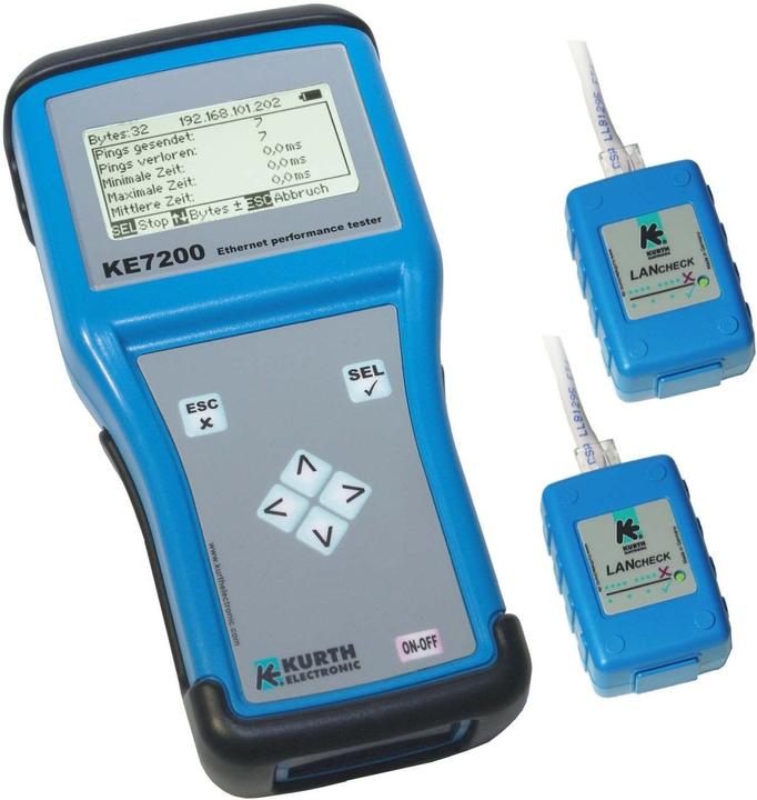 Image du produit Kurth KE 7200 Testeur LAN/réseau