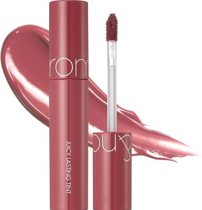 Actual product image Rom&Nd romand Juicy Lasting Tint Lip Tint 0.2 fl oz 18 Mulled Peach (21 DEEP SANGRIA)
