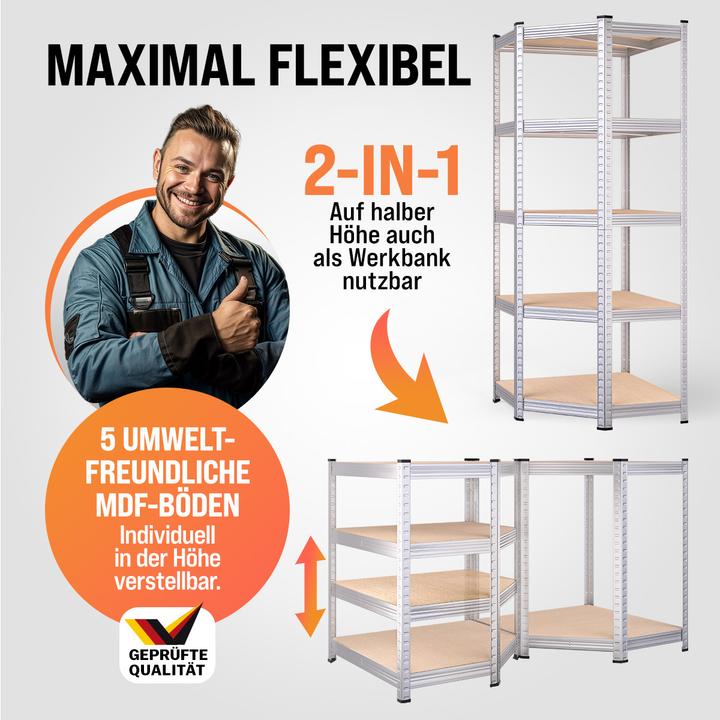 Image du produit Monzana Rayonnage pour charges lourdes