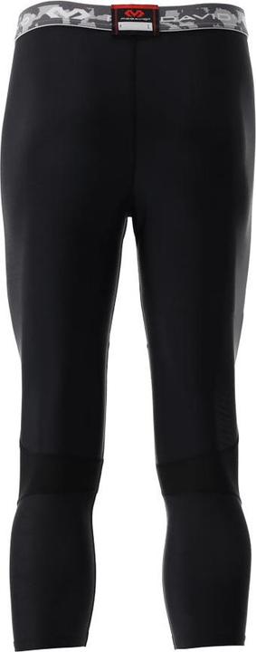 Actual product image McDavid 3/4 double-layer compressive leggings with knee support for men (M)