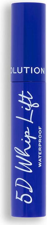 Makeup Revolution 5D Whip Lift Waterproof Mascara Maximum Curl Length & Volume Long Lasting Smudge-proof Black 12ml (Schwarz)