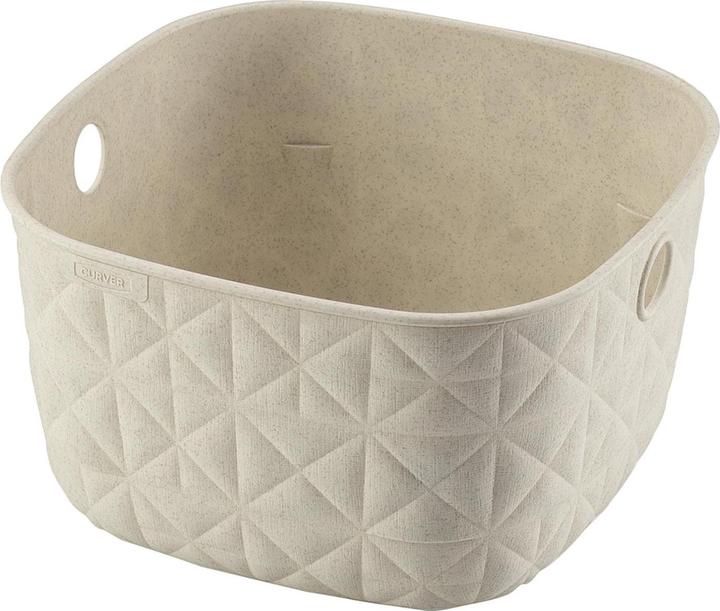 Curver Softex Aufbewahrungskorb XS 3L Kreide-Weiss (1 x)