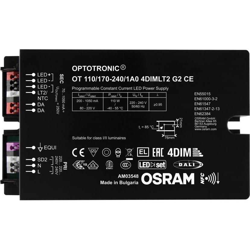 Thumbnail - Osram, Zubehör Beleuchtung, OT 110/170-240/1A0 4