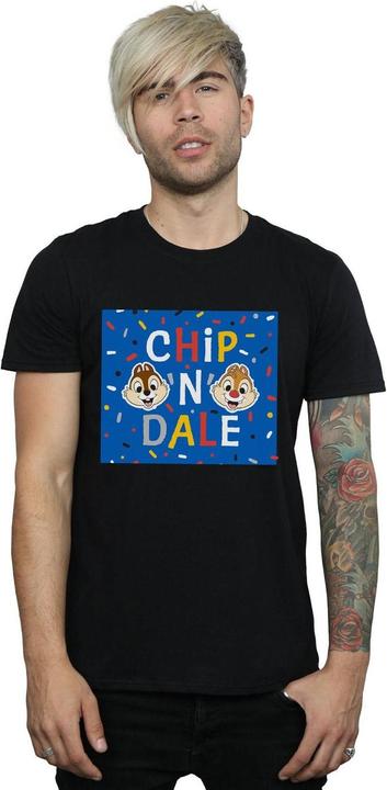 Immagine prodotto Disney Chip N Dale Blue Frame Maglietta Uomo (4XL)