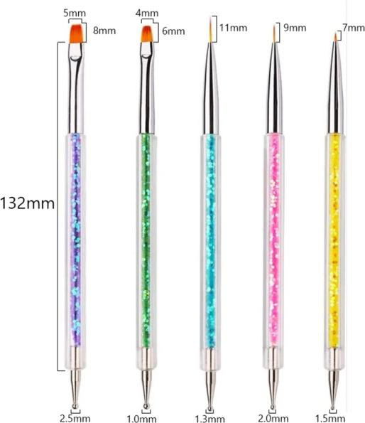 Nagellack24 Brush/tip set (Set, Multicolor)