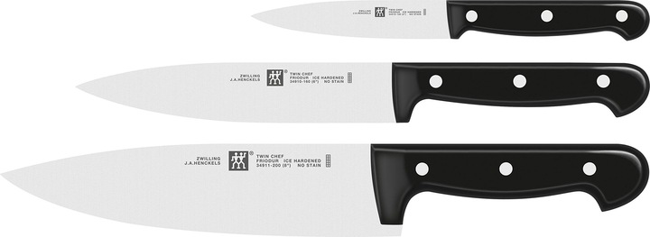 Produktbild Zwilling TWIN Chef 2 Messerset 3-teilig Spick- Fleisch- Kochmesser (24 cm)