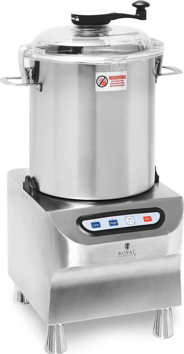 Royal Catering Tischkutter Küchencutter Kutter Küchenmaschine Küchencutter 18 L Edelstahl