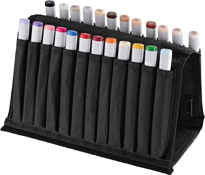 Image du produit Copic Kit de démarrage Sketch Wallet, 24 pièces (0, 100, RV11, R27, Y00, G07, R00, E01, E17, Y35, RV25, E33, W2, BV02, R39, B24, E51, E47, E000, B00, YR04, V17, C1, E21, 24 x)