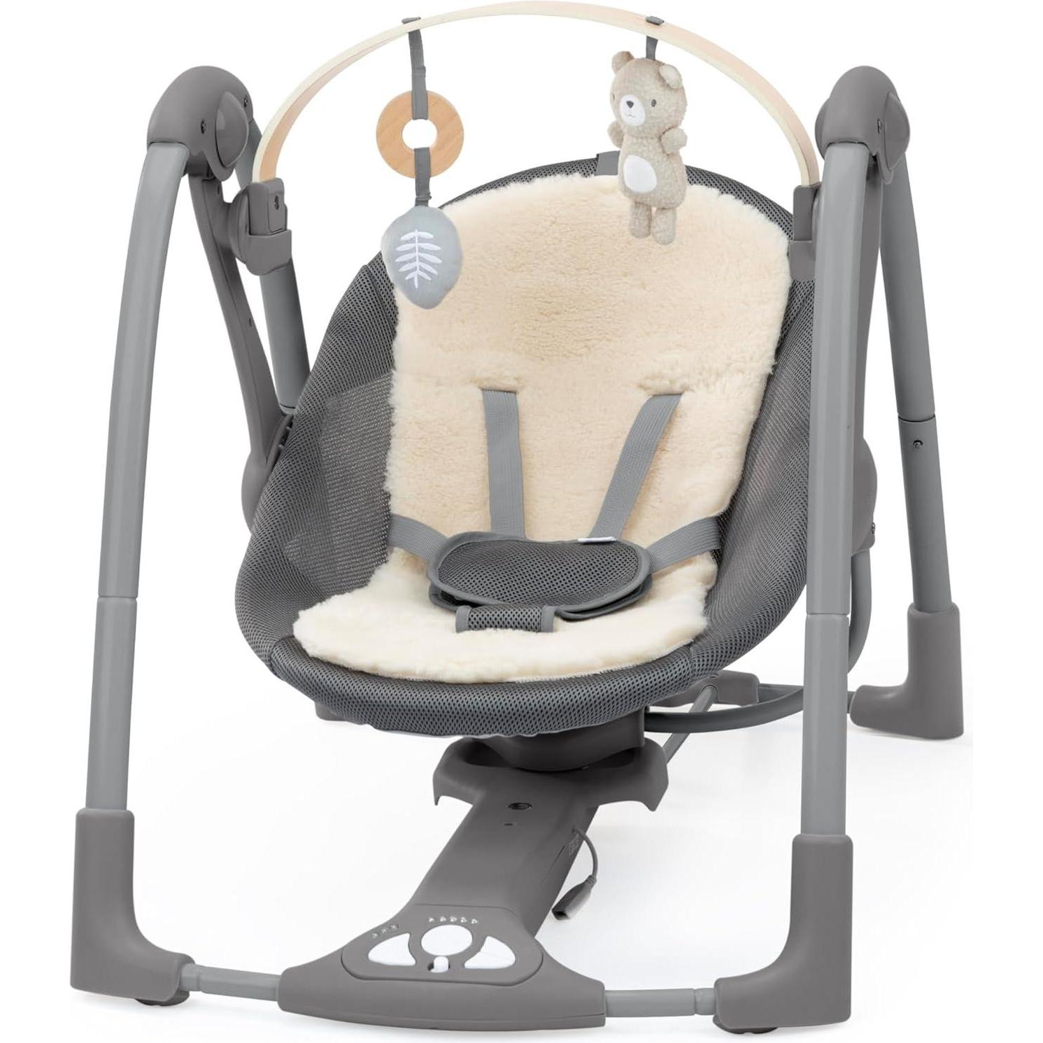 Ingenuity Babyschaukel & Wippe mit Musik und Spielbogen (49903681)