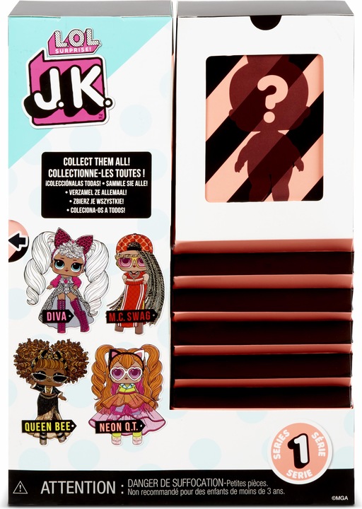 Produktbild MGA LOL JK Mini Fashion Doll NEON Q.T.