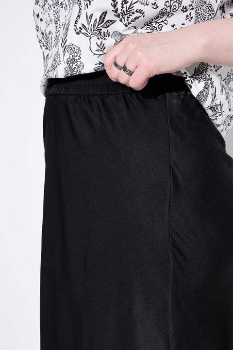 Image du produit Studio Untold Jupe maxi en satin aux reflets scintillants, coupe évasée (42, 44)