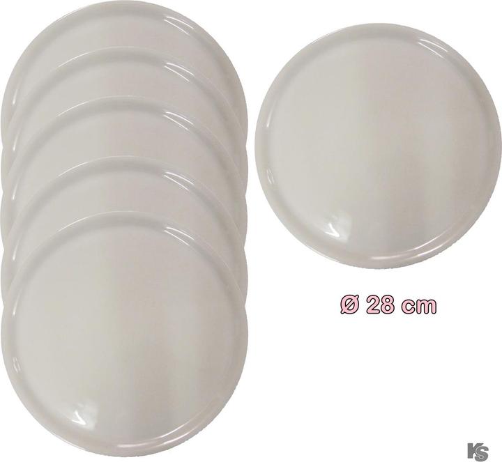 Produktbild Saturnia Pizzateller 28cm, 6er Set (6x, 28 cm)