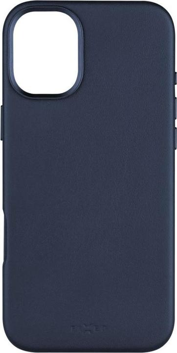 Produktbild Fixed Fixiertes MagLeather | Rückseite | Apfel | iPhone 16 Plus | Leder | Blau (Apple iPhone 16 Plus)