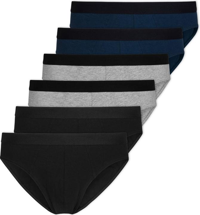 Actual product image Snocks Men's briefs (M, pack of 6)