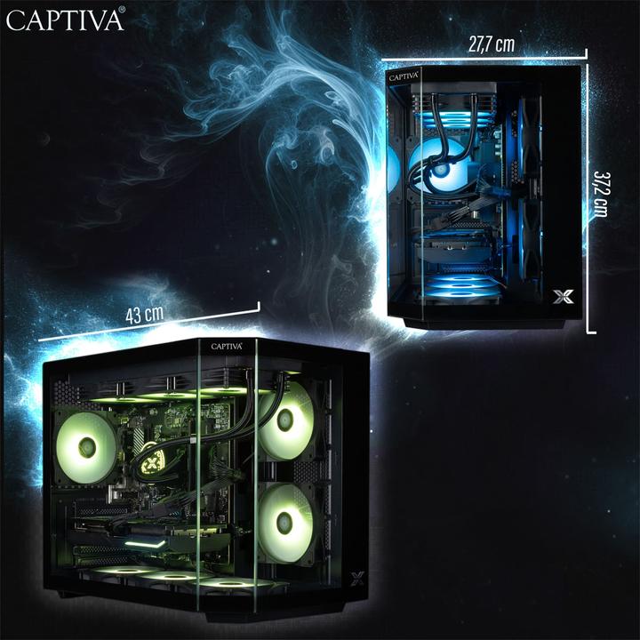 Actual product image Captiva Highend R93-982 (2000 GB, 32 GB, AMD Ryzen 7 7700X, GeForce RTX 5070)