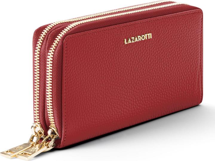 Produktbild Lazarotti Bologna Leather Geldbörse RFID Schutz Leder 20 cm
