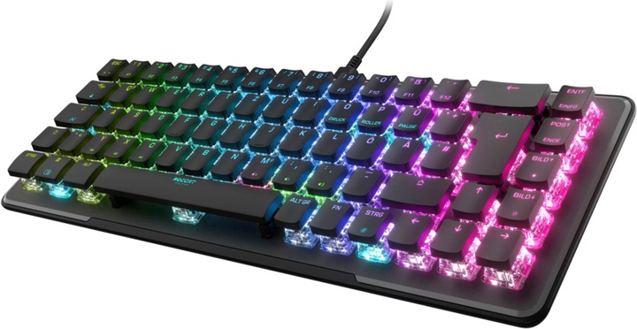Actual product image Roccat Vulcan II Mini gaming keyboard, mechanical, linear keys, black (DE, Cable)