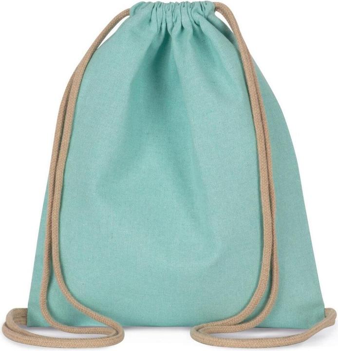 Image du produit Kimood Petit sac à dos recyclé à cordon coulissant
