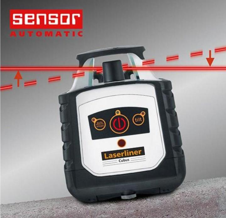 Actual product image Laserliner Rotary laser Cubus 210S Set