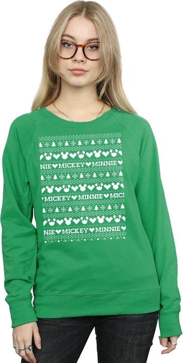 Produktbild Disney Mickey And Minnie Christmas Fair Isle Sweatshirt (M)