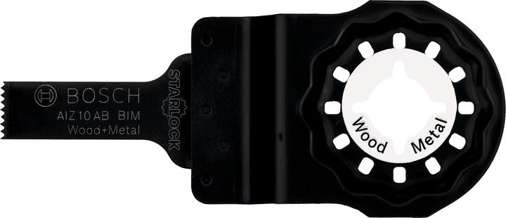 Actual product image Bosch Professional Zubehör BIM plunge cut saw blade AIZ 10 AB, Wood and Metal, 20 x 10 mm