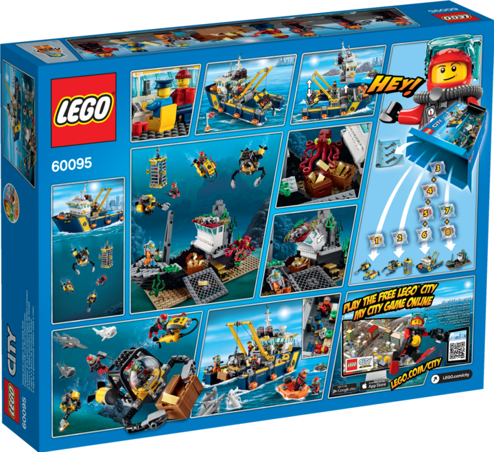 Produktbild LEGO Tiefsee-Expeditionsschiff (60095, LEGO Seltene Sets, LEGO City)