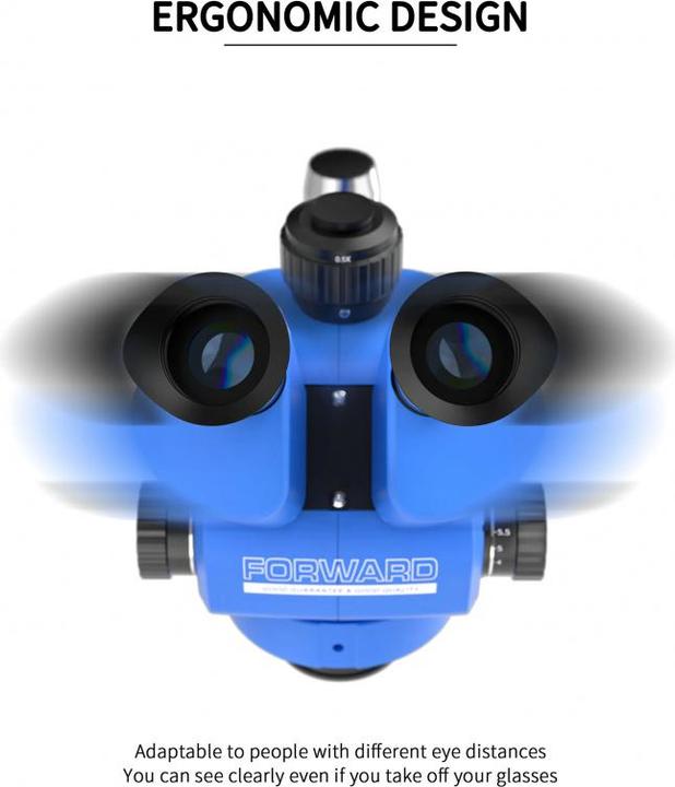 Actual product image Forward Microscope FW-6555 ProMax-T
