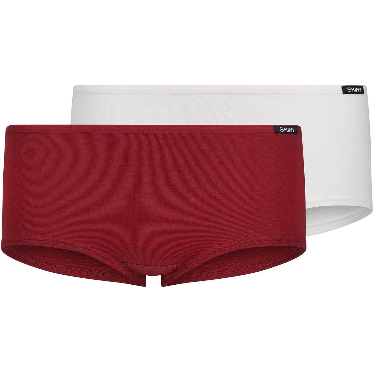 Skiny, Damen, Unterhosen, Panty Casual Stretch, Mehrfarbig, (140, 2er Pack)