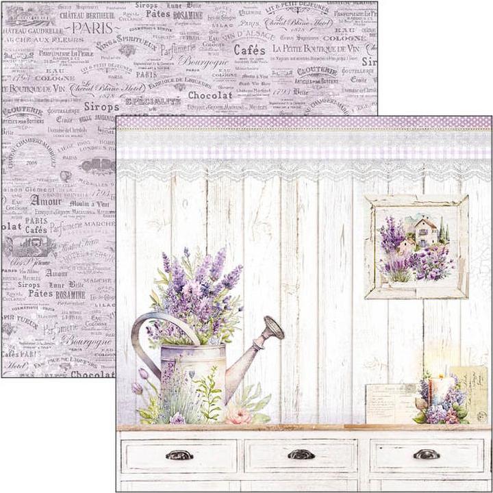 Image du produit Ciao Bella Papier de scrapbooking "Morning in Provence", 12 feuilles, 30,5 x 30,5 cm (190 g/m², 12x)