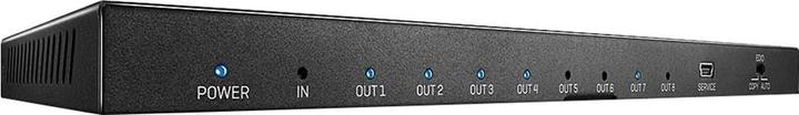 Actual product image Lindy HDMI 2.0 Splitter 8 Port