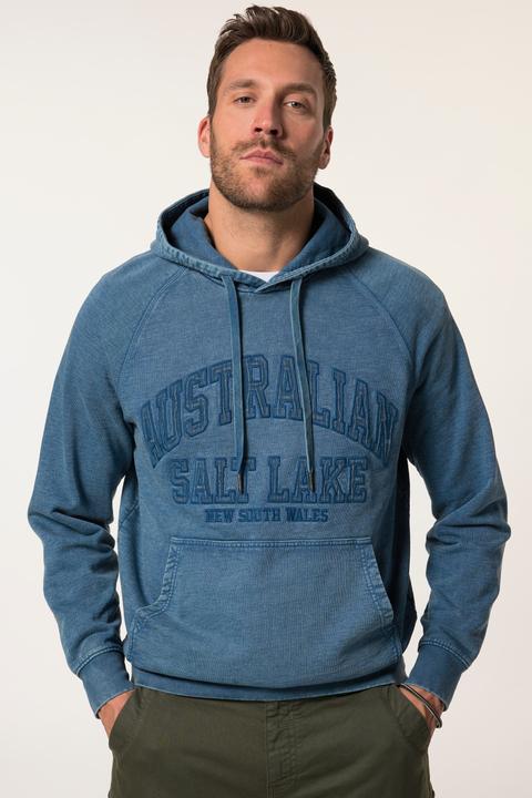 Actual product image JP1880 JP 1880 hoodie, badges, vintage look, hood, kangaroo pocket, up to 8 XL (6XL)