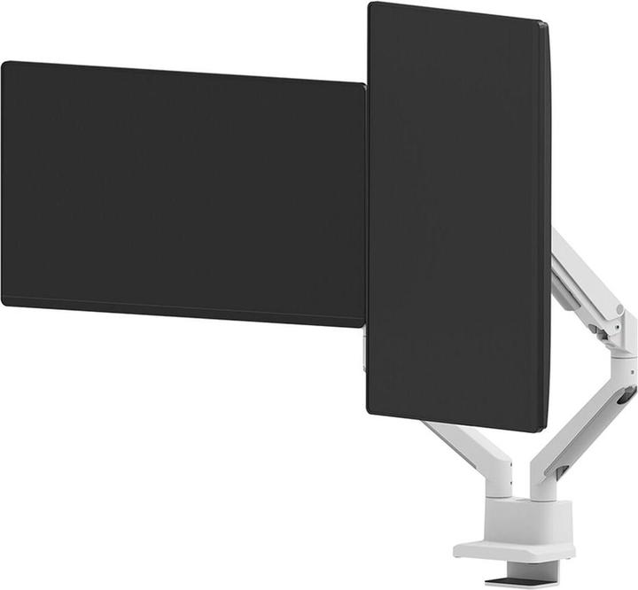 Produktbild Neomounts Tischhalterung duo 100x100 9kg/17-32"/wei?/voll beweglich (Tisch, 35", 9 kg)