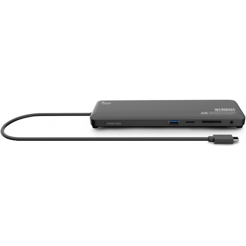 Urban Factory TCD45UF (USB-C, 6 Ports), Dockingstation + USB Hub, Schwarz