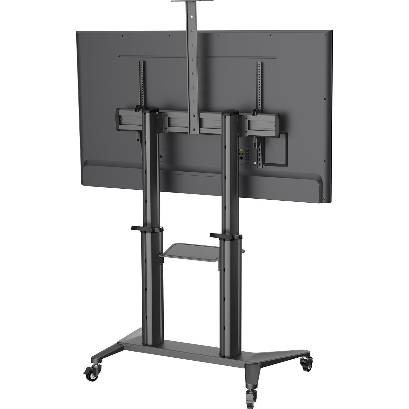 Thumbnail - PureMounts PDS-0012C (Universal, 90", 140 kg), TV Ständer, Schwarz