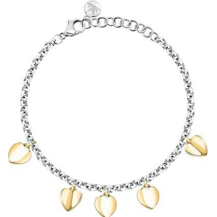 Morellato, Armschmuck, Romantic bicolor bracelet Pailettes SAWW04