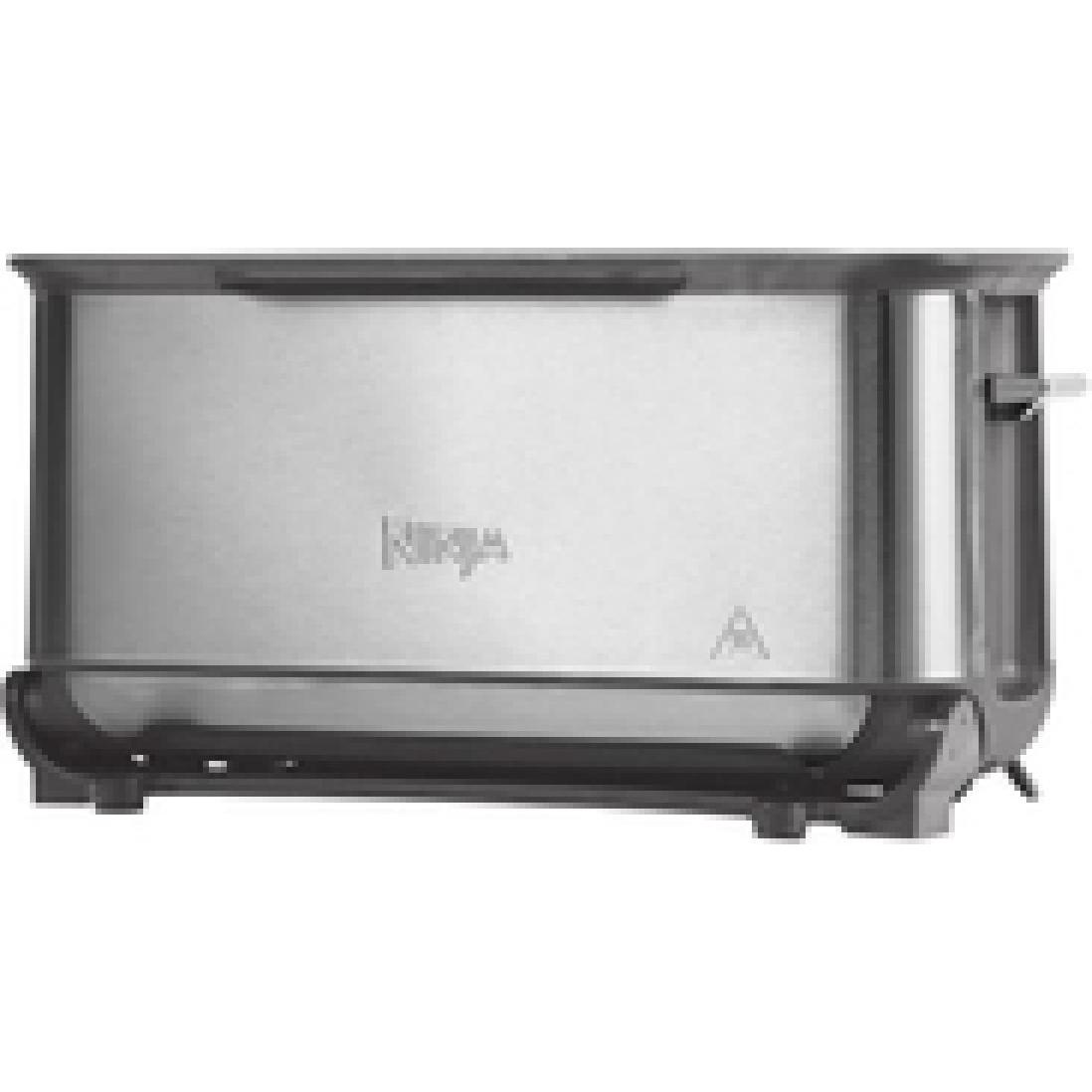 Ninja Tostapane multifunzione 3 in 1, grillplaat e panini - 7 ripiani - RVS - ST202EU, Tostapane, Argento