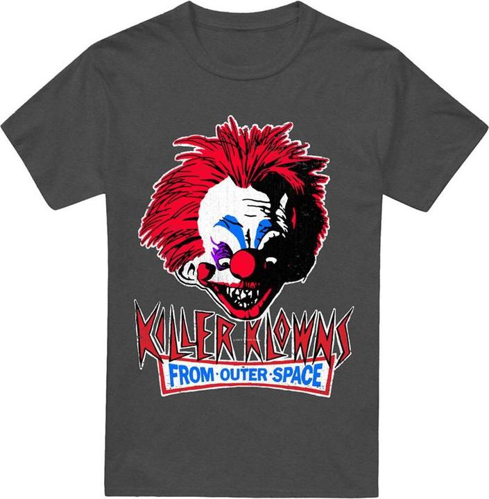 Produktbild Killer Klowns From Outer Space Rough Clown TShirt meliert (M)