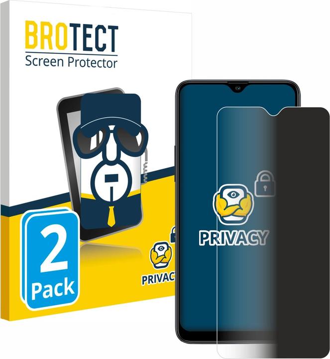 Actual product image BROTECT Privacy Protector (2 Piece, Samsung Galaxy A20s)