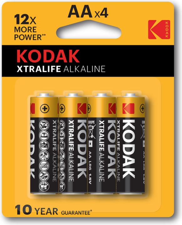 Actual product image Kodak XTRALIFE Alk AA 20x4 (20 pcs., AA)