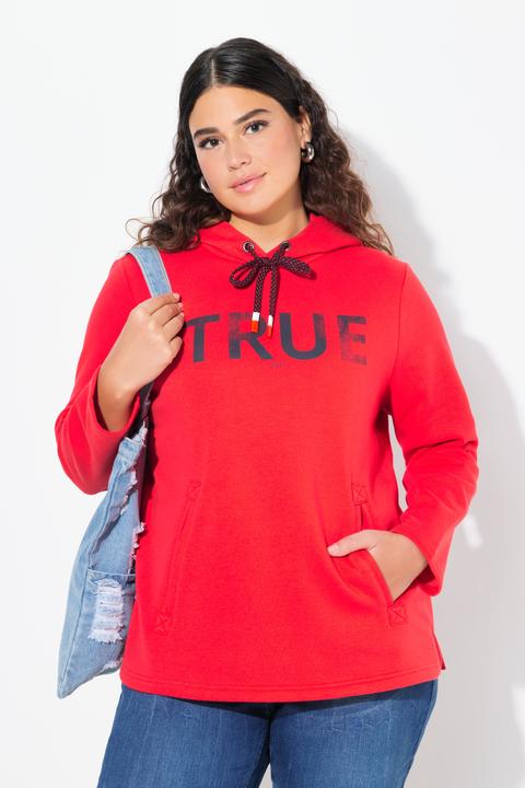 Produktbild Ulla Popken Hoodie, True, Kapuze, Kordel, Taschen, Langarm (56)