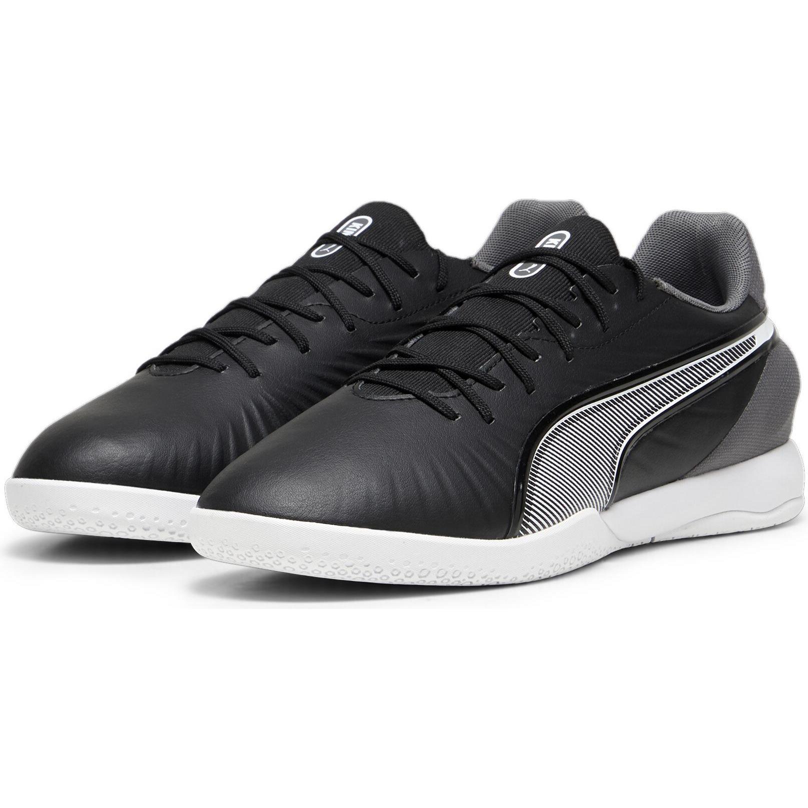Puma, Unisex, Fussballschuhe, King Match It (46.5), Schwarz