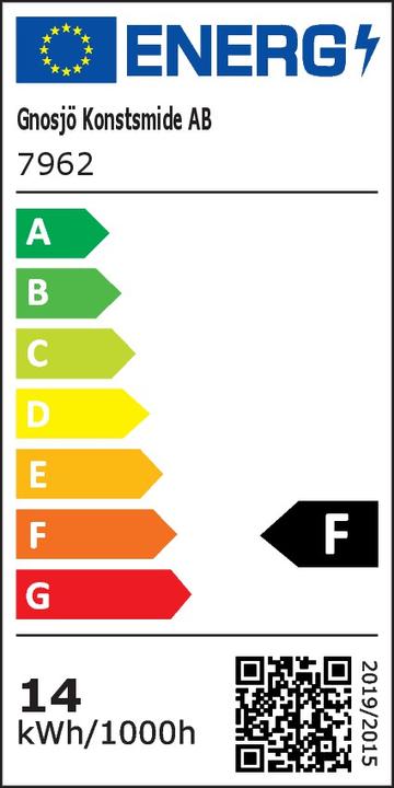 Energie-Label Konstsmide LED-Ausseneinbauleuchte 9 W Wa (1100 lm, IP65)