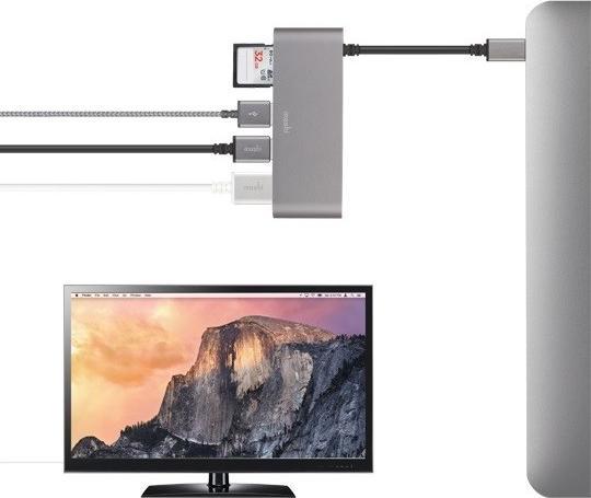 Actual product image Moshi 99MO084213 USB 3.0 (3.1 Gen 1) Type-C (USB-C, 1 Ports)