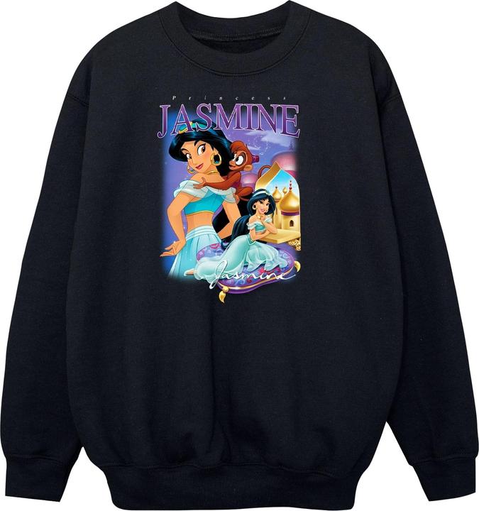 Produktbild Aladdin Girls Jasmine Montage Sweatshirt (116)